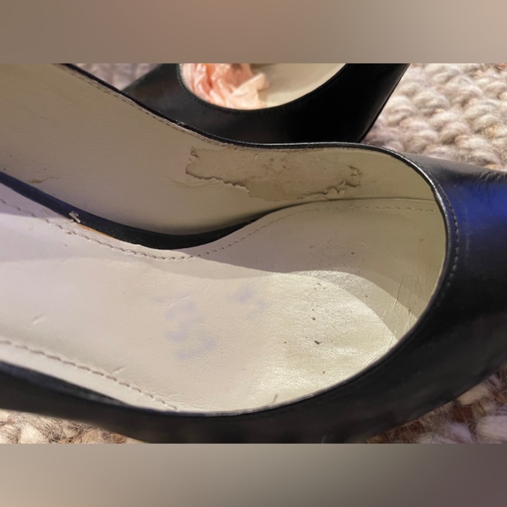 BCBG Treasure black pointed toe pumps - Picture 12 of 14
